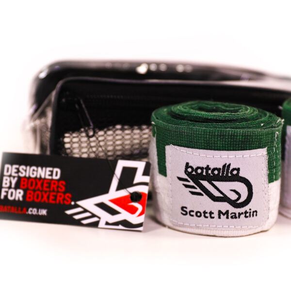 The Scott Martin Wraps designed by Batalla Boxing.